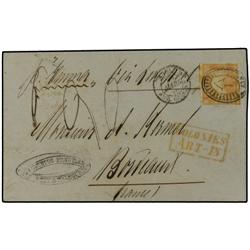 BRITISH COLONIES Cover from Melbourne t