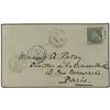 Image 1 : BRITISH COLONIES Cover to PARIS franked