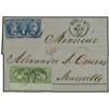 Image 1 : GREECE Cover to Marseille franked by 18