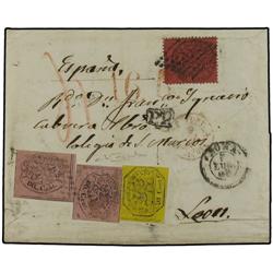 ITALIAN STATES: PAPAL STATES Rare cover