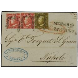 SICILIA Entire letter from Messina to N