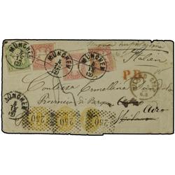 ITALY Cover to Milan franked by imperfo