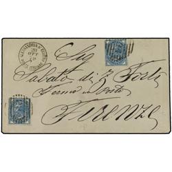 ITALIAN COLONIES Cover to FLORENCE, fra