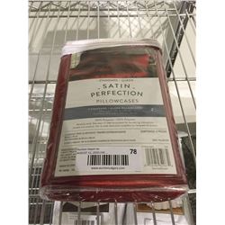 Satin Perfection Queen Size Pillowcase Set