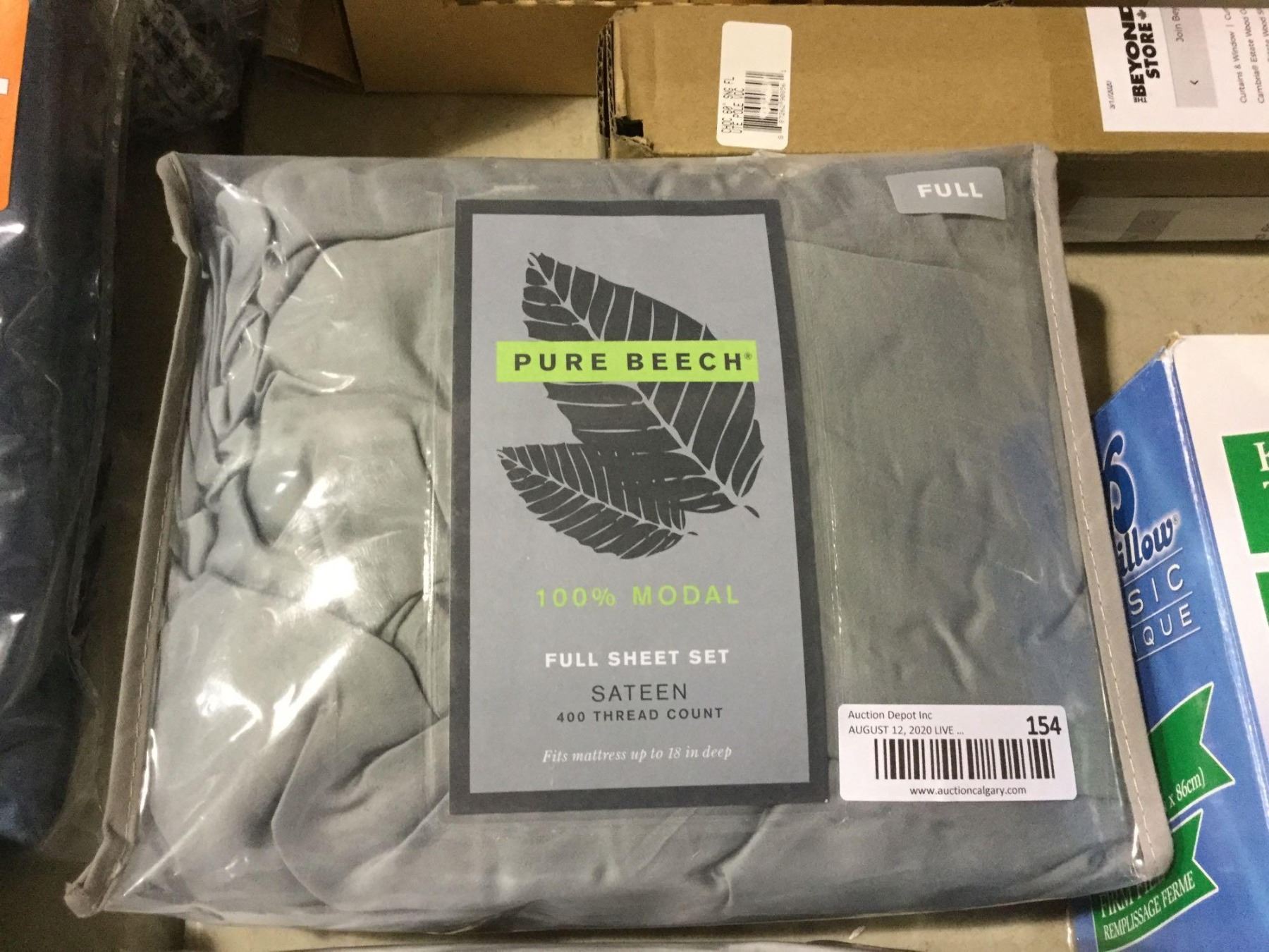 Pure Beech Full Size Sheet Set