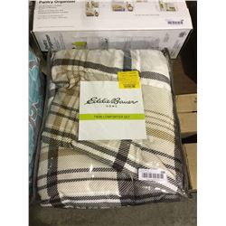 Eddie Bauer Home Twin Size Comforter Set