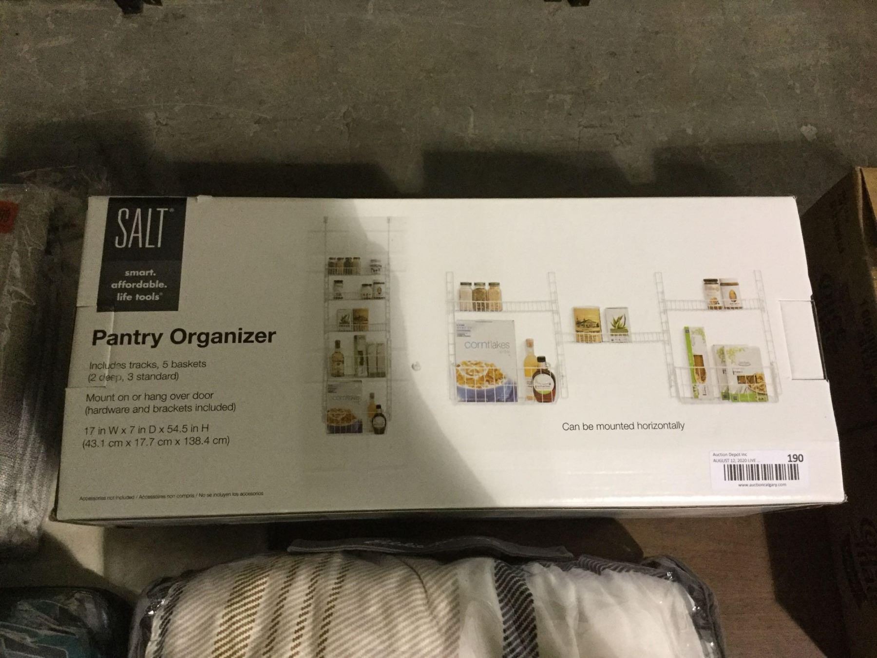 Salt Tray Storage Rack Salt Pantry Organizer (17
