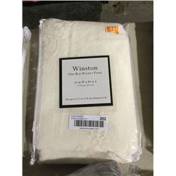 Winston One Rod Pocket Panel (52" W x 84" L)