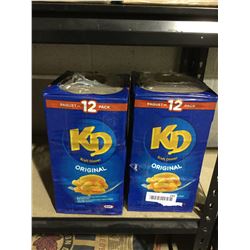 Kraft Dinner Original (12 x 225g) Lot of 2