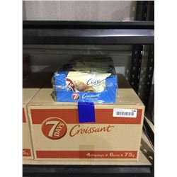 Case of 7 Days Vanilla Filled Croissants (4 x 6 x 75g)