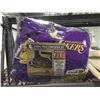 Image 1 : NBA Lakers Queen Size 5-Piece Comforter Set