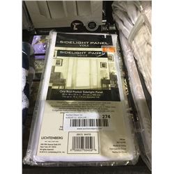 Sidelight Panel One Rod Pocket Sidelight (28" W x 72" L)