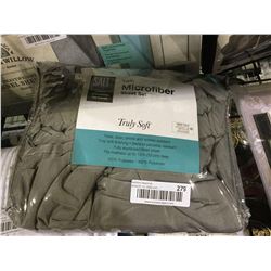 Salt Twin Size Microfiber Sheet Set