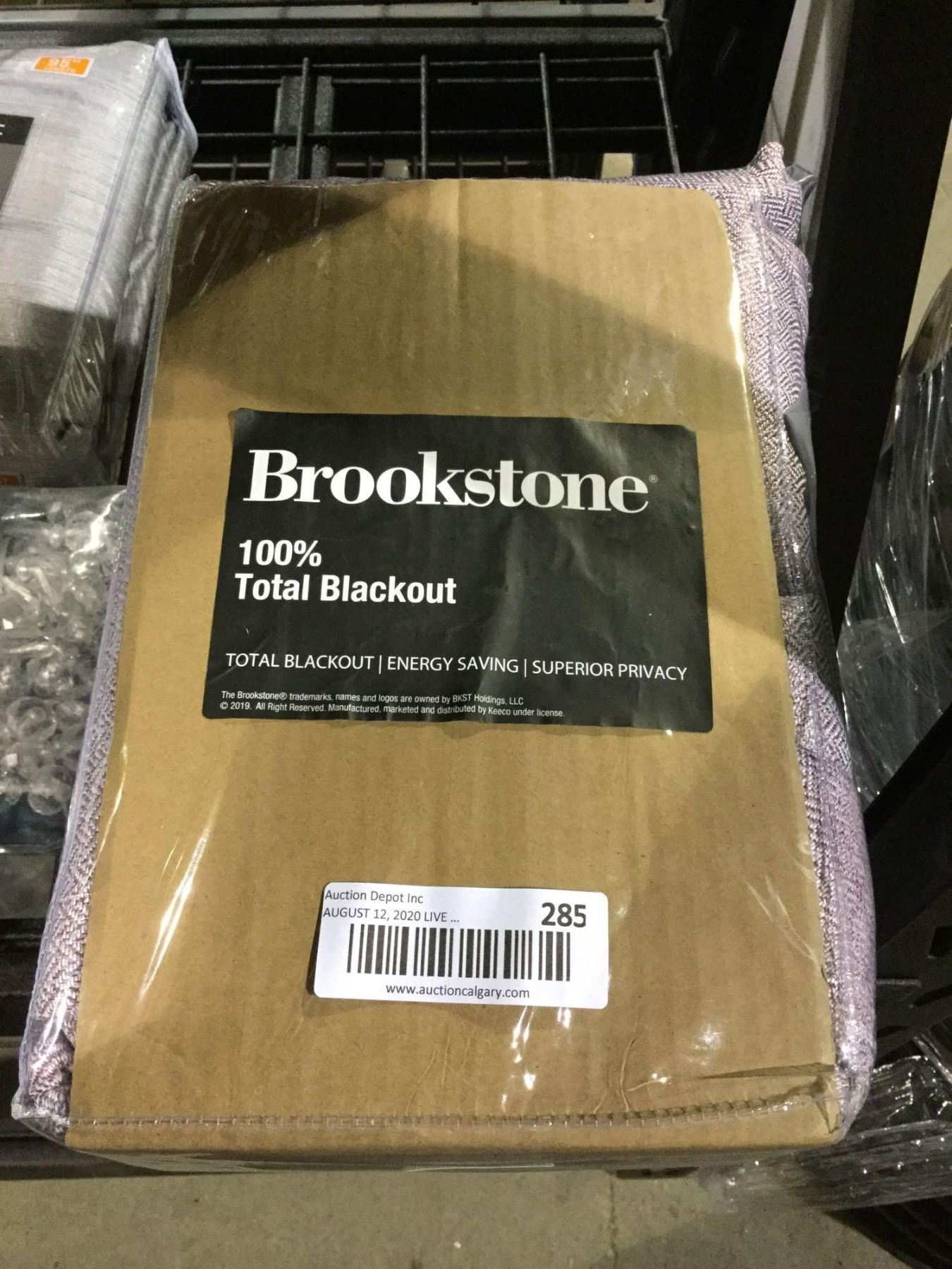 Brookstone Blackout Grommet Panel (50" x 108") - A D Auction Depot Inc.