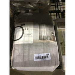 Olivia and Oliver Belgian Linen Window Rod Pocket Panel (108")