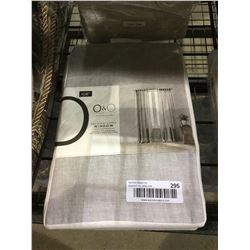 Olivia and Oliver Belgian Linen Window Rod Pocket Panel (108")