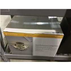 Portfolio Semi-Flushmount Ceiling Fixture