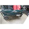 Image 2 : Qty 2 Red & Gray Canvas Multi-Purpose Folding Wagons