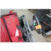 Image 4 : Qty 2 Red & Gray Canvas Multi-Purpose Folding Wagons