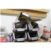 Image 8 : Contents of Shelf: WD-40, Staplers, Glue, Nails, DeWalt Rock Carbide, Filters, etc