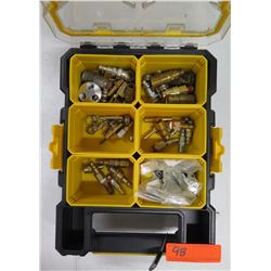 Plastic 6 Compartment Tool Box w/ Lid & Fittings