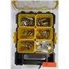 Image 1 : Plastic 6 Compartment Tool Box w/ Lid & Fittings