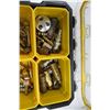 Image 2 : Plastic 6 Compartment Tool Box w/ Lid & Fittings