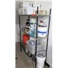 Image 1 : Shelf & Contents: Coil Roofing Nails, Staples, Abrasive Belts, Ties, Fasteners, etc
