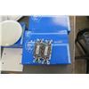 Image 2 : Qty 3 Leviton 5325 & Misc Loose Electrical Outlet Receptacles, Cover Wall Plates, etc