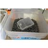 Image 8 : Shelf & Contents:  Roofing Cap & Coil Nails, Blue Tape, Brackets, etc