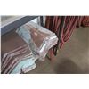 Image 10 : Metal Shelf & Contents: Misc Terra Cotta Tile, New Flat Tile in Box, etc