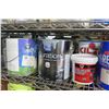 Image 8 : Metal Wire Shelf & Contents: Primer, Sealer, Reflect-Tec Finish, Paint, etc
