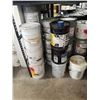 Image 2 : Black Metal Shelving with Misc. Paint