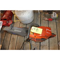 HUSQ 371K CUT OFF SAW (RUNNING)