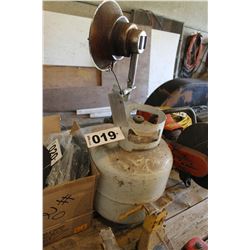PROPANE TANK & HEATER
