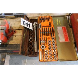 TAP & DIE & 1/2" SOCKET SET