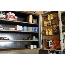 FUSES, BULBS, ELECTRICAL IN CABINET