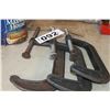 Image 1 : 2 LARGE C-CLAMPS