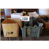 Image 2 : BOXES OF MISC ON STEEL TABLE