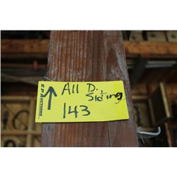 ALL DROP SIDING & LUMBER IN THE RAFTERS (BUYER REMOVES AT OWN RISK)