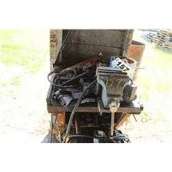 BLUE VISE C/W MISC STEEL