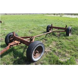 RUBBER TIRED STEEL WAGON