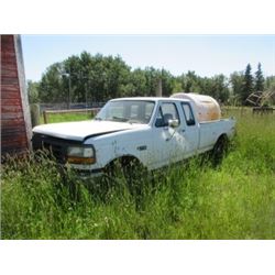 APPROX 1994 WHITE FORD F250 EXT. CAB TRUCK