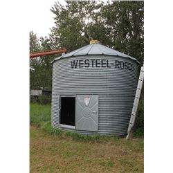 WESTEEL 4 RING BIN C/W WOOD FLOOR