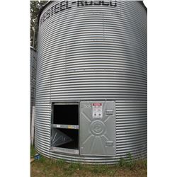 WESTEEL ROSCO 6 RING BIN C/W WOOD FLOOR