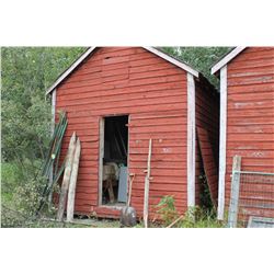 APPROX. 10' X 12' WOOD GRANARY