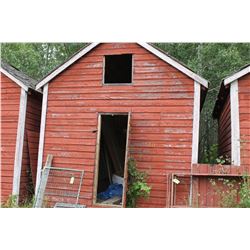 APPROX. 10' X 12' WOOD GRANARY