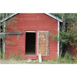 APPROX. 12' X 14' WOOD GRANARY