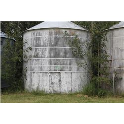 WHITE HOPPER BIN (WOOD)