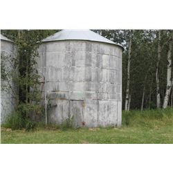 WHITE HOPPER BIN (WOOD)